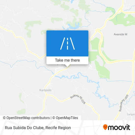 Rua Subida Do Clube map