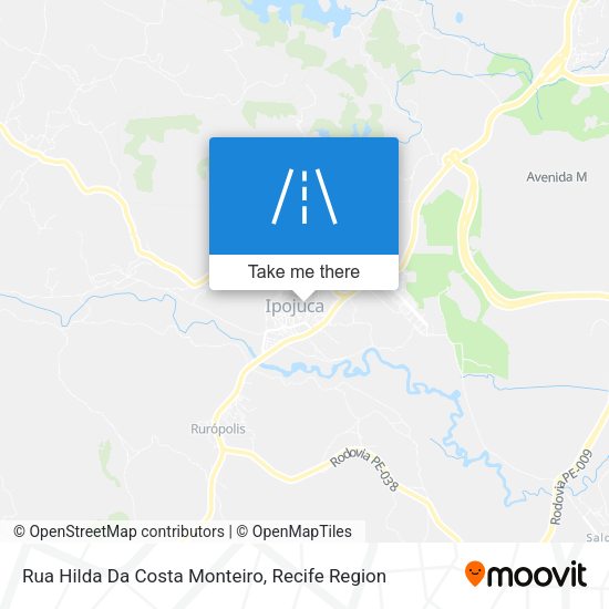Rua Hilda Da Costa Monteiro map