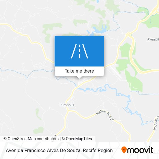 Avenida Francisco Alves De Souza map