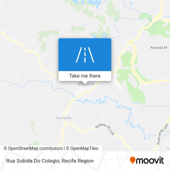 Rua Subida Do Colegio map