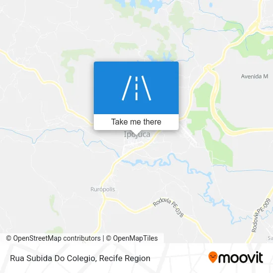 Rua Subida Do Colegio map