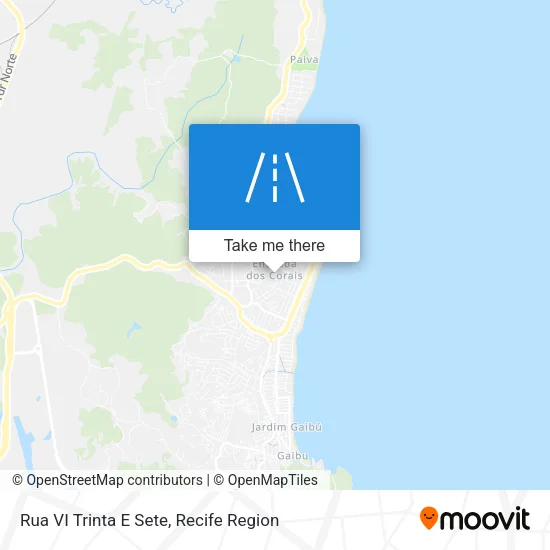 Rua VI Trinta E Sete map