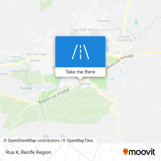 Rua K map