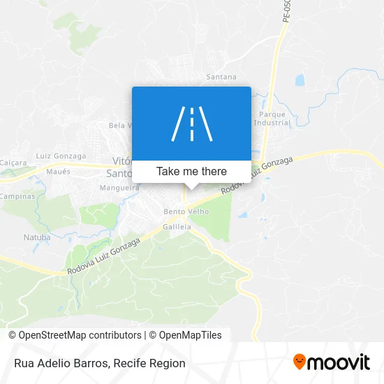 Rua Adelio Barros map