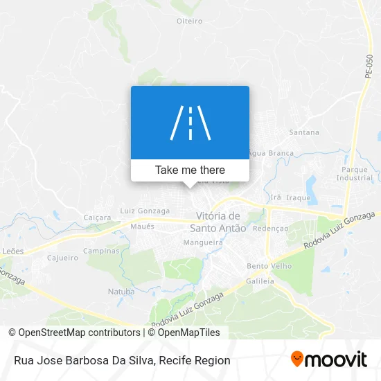 Rua Jose Barbosa Da Silva map