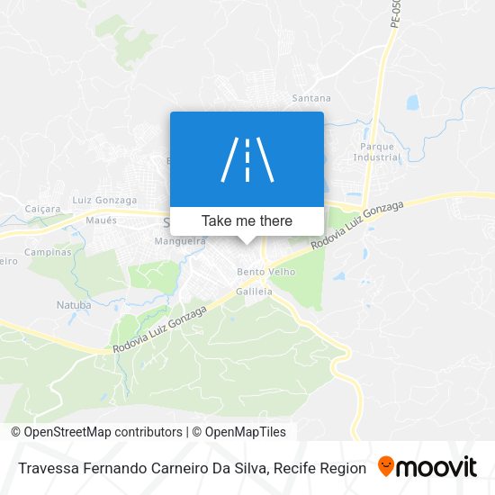 Travessa Fernando Carneiro Da Silva map