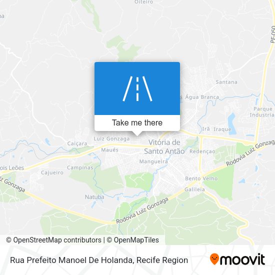 Rua Prefeito Manoel De Holanda map