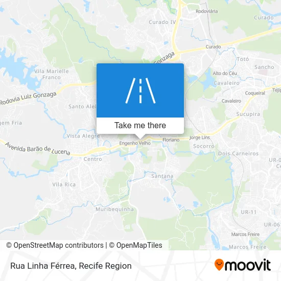 Rua Linha Férrea map