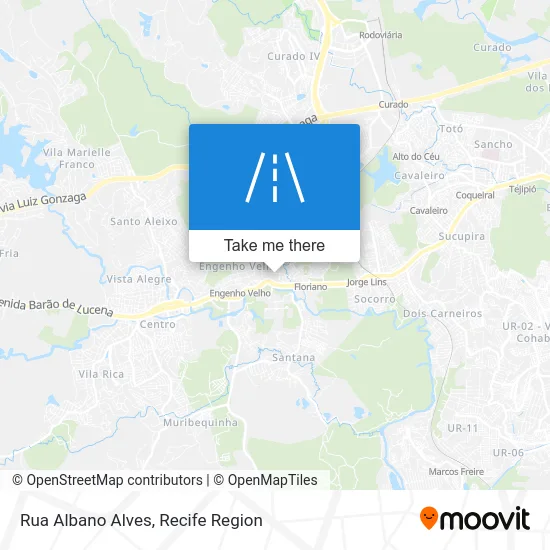 Rua Albano Alves map