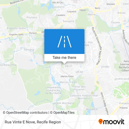 Rua Vinte E Nove map