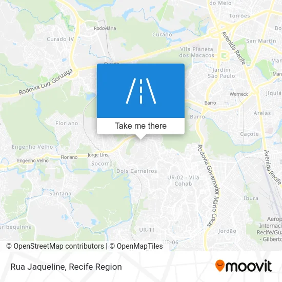 Rua Jaqueline map