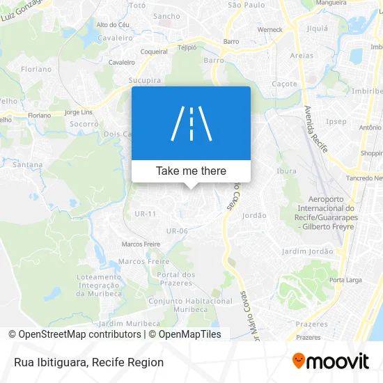 Rua Ibitiguara map