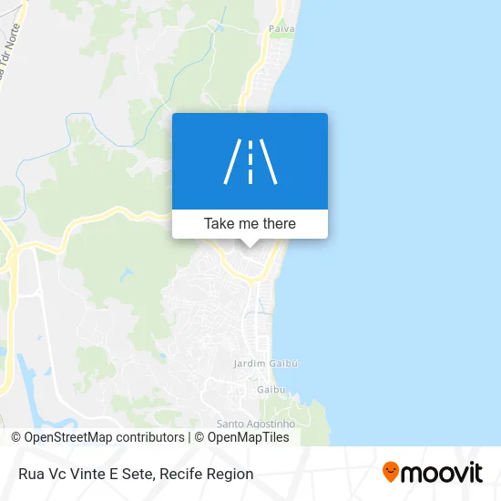 Rua Vc Vinte E Sete map