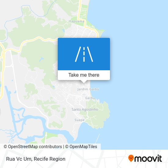Rua Vc Um map