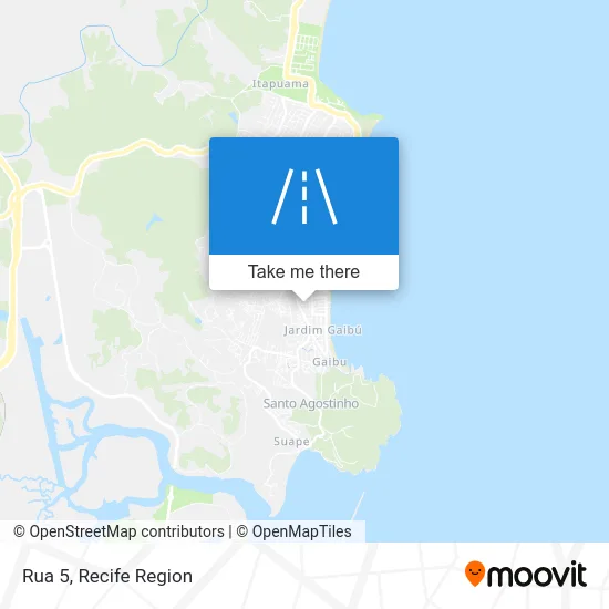 Rua 5 map
