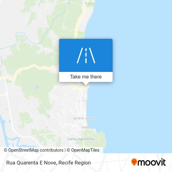 Rua Quarenta E Nove map