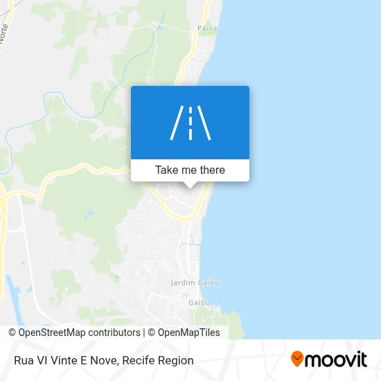 Rua VI Vinte E Nove map