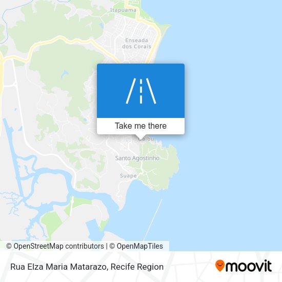 Rua Elza Maria Matarazo map