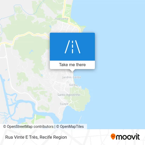 Rua Vinte E Três map