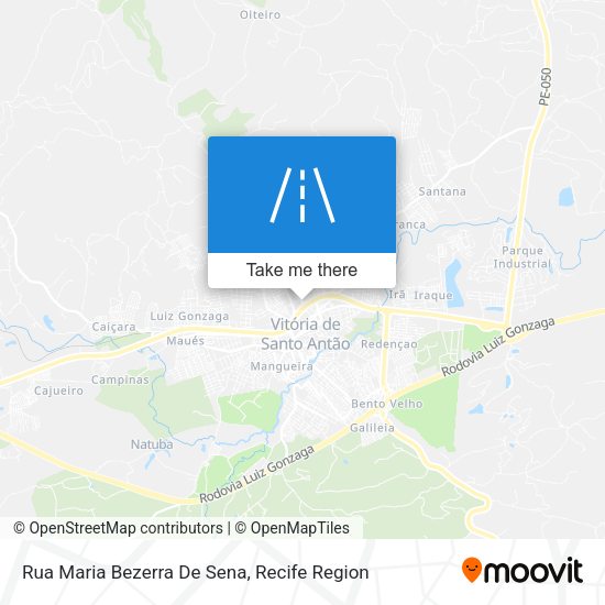 Rua Maria Bezerra De Sena map