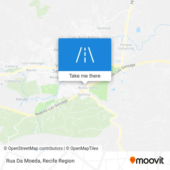 Rua Da Moeda map