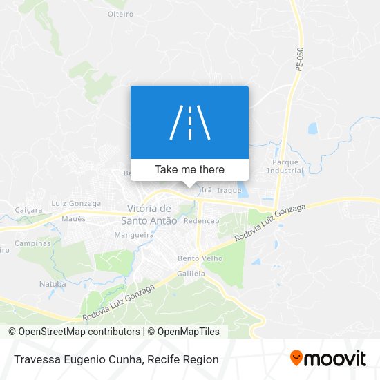 Travessa Eugenio Cunha map