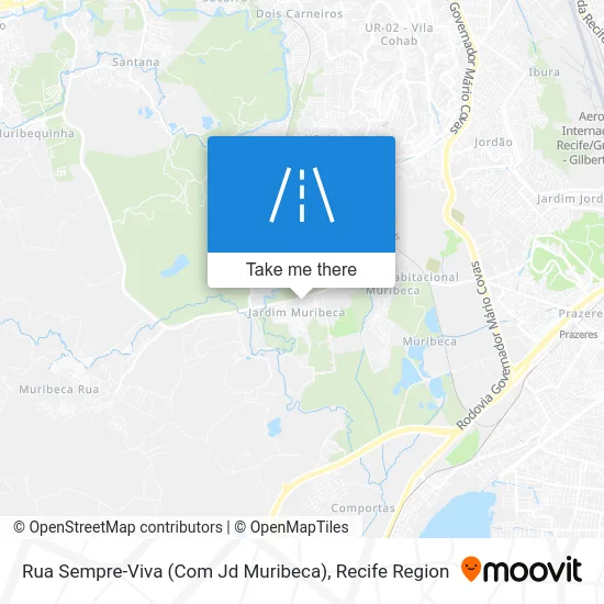 Rua Sempre-Viva (Com Jd Muribeca) map