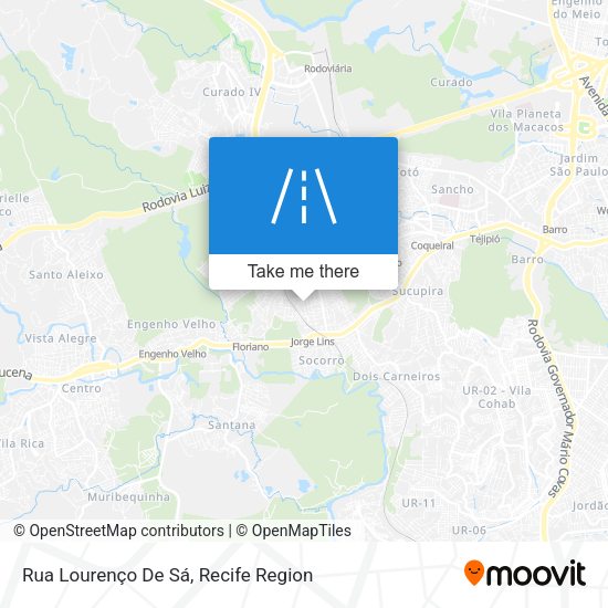 Rua Lourenço De Sá map