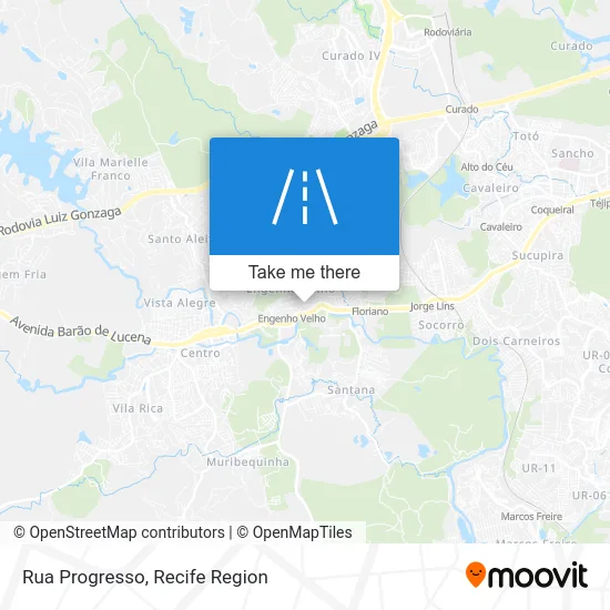 Rua Progresso map