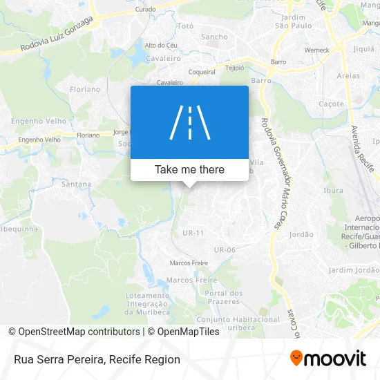 Rua Serra Pereira map
