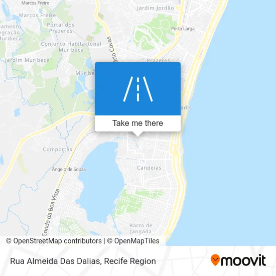 Rua Almeida Das Dalias map