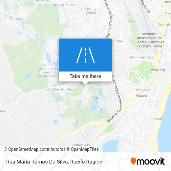 Rua Maria Ramos Da Silva map