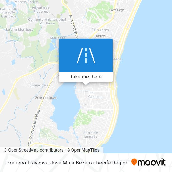 Primeira Travessa Jose Maia Bezerra map