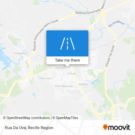 Rua Da Uva map