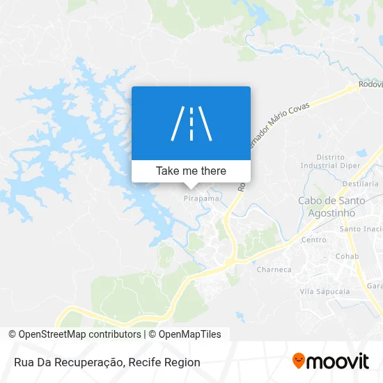Rua Da Recuperação map