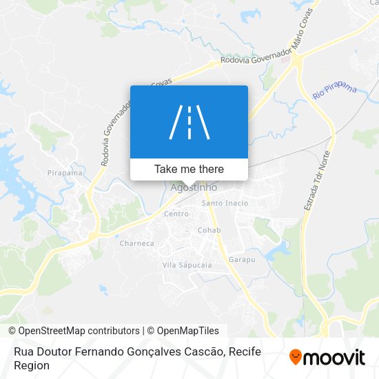 Rua Doutor Fernando Gonçalves Cascão map