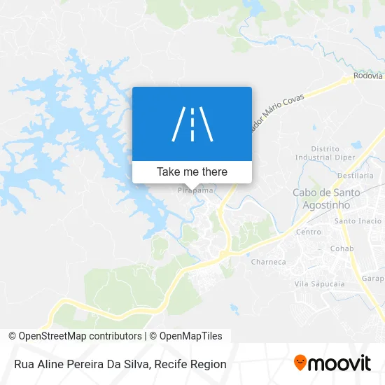 Rua Aline Pereira Da Silva map