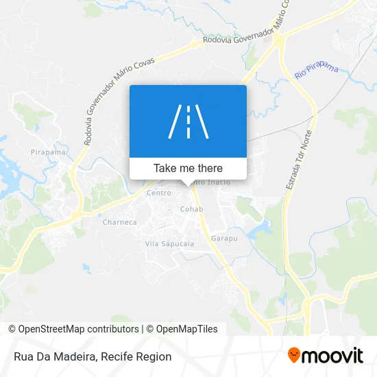 Rua Da Madeira map