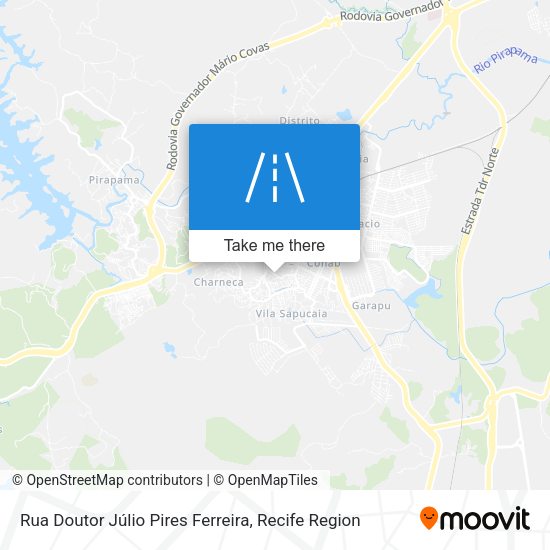 Rua Doutor Júlio Pires Ferreira map