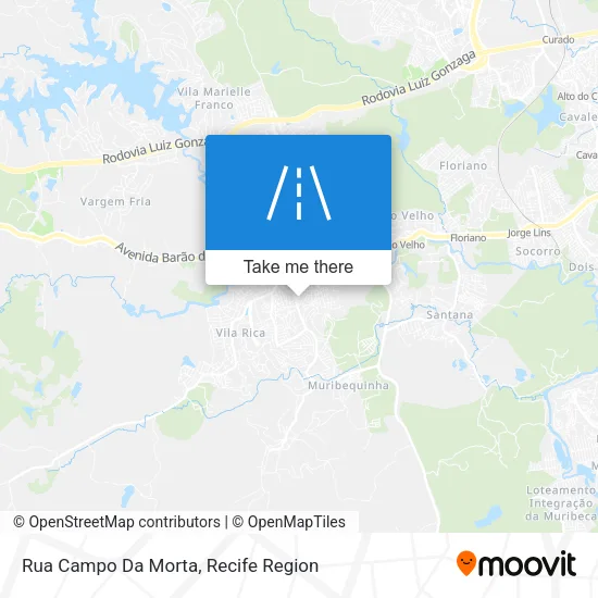 Rua Campo Da Morta map
