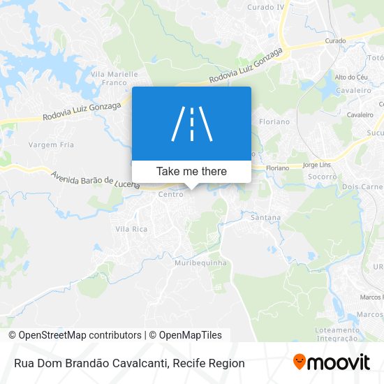 Rua Dom Brandão Cavalcanti map