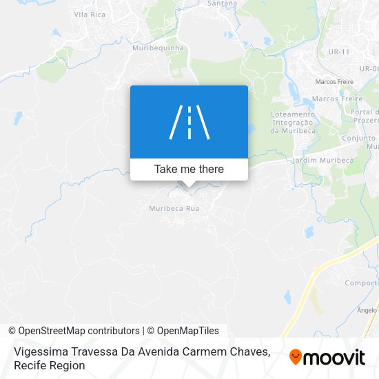 Vigessima Travessa Da Avenida Carmem Chaves map