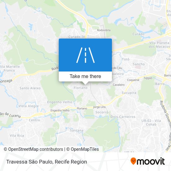 Travessa São Paulo map