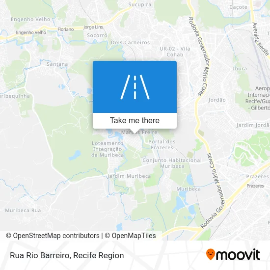 Rua Rio Barreiro map