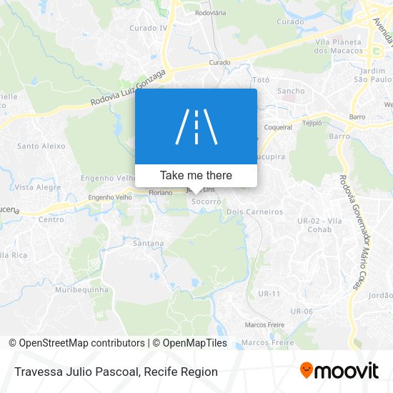 Travessa Julio Pascoal map