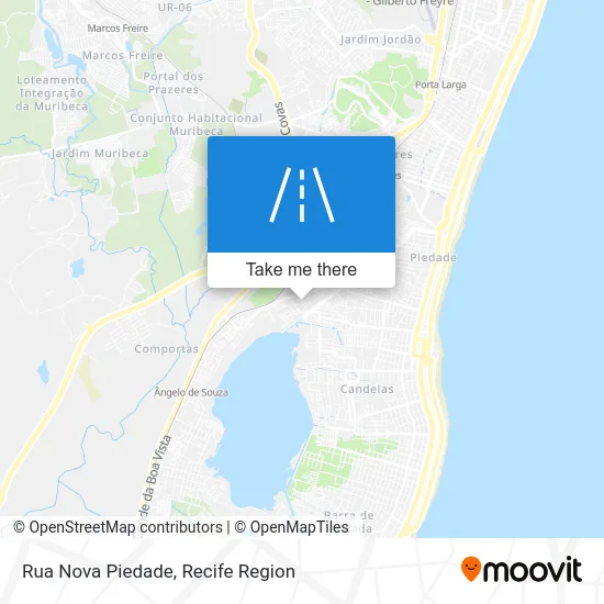 Rua Nova Piedade map