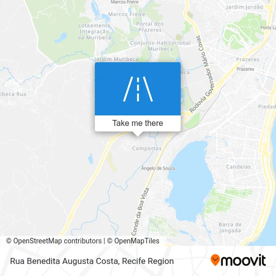 Rua Benedita Augusta Costa map