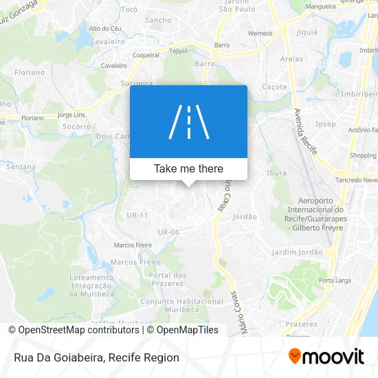 Rua Da Goiabeira map