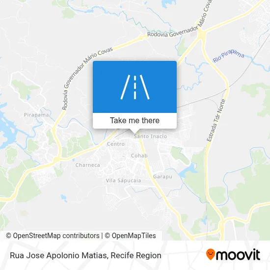 Rua Jose Apolonio Matias map
