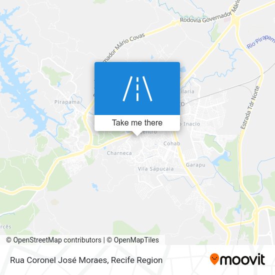 Rua Coronel José Moraes map